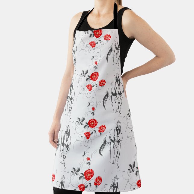 Tablier Parc équestre baroque (Insitu)