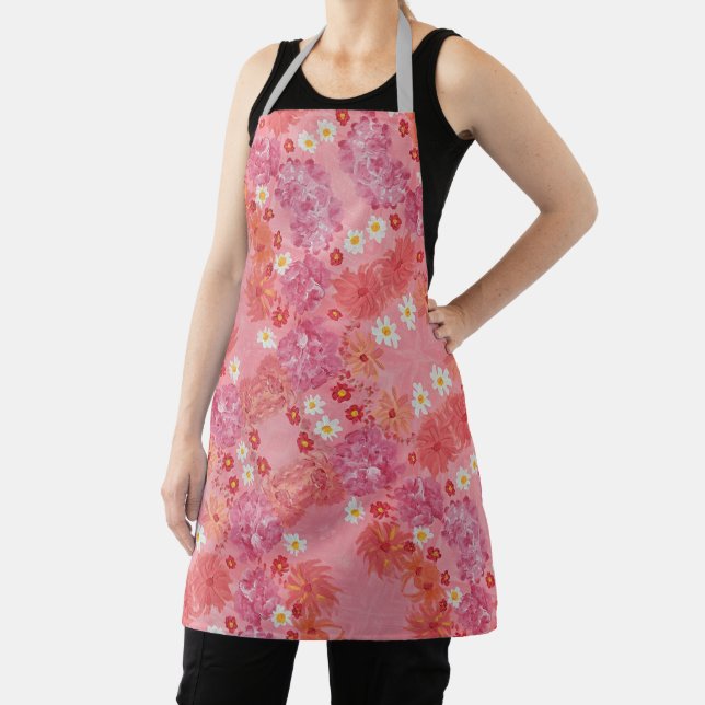 Tablier Parc floral Rose Sunrise (Insitu)