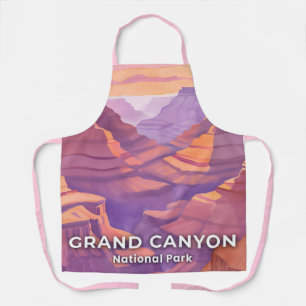 Tablier Parc national du Grand Canyon aquarelle art de voy