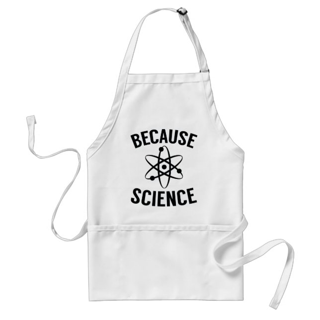 Tablier Parce que la science (Devant)