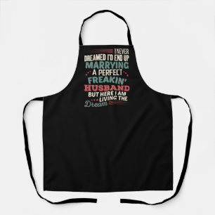 Tablier Parfait mari franchement sarcastique humour femme 