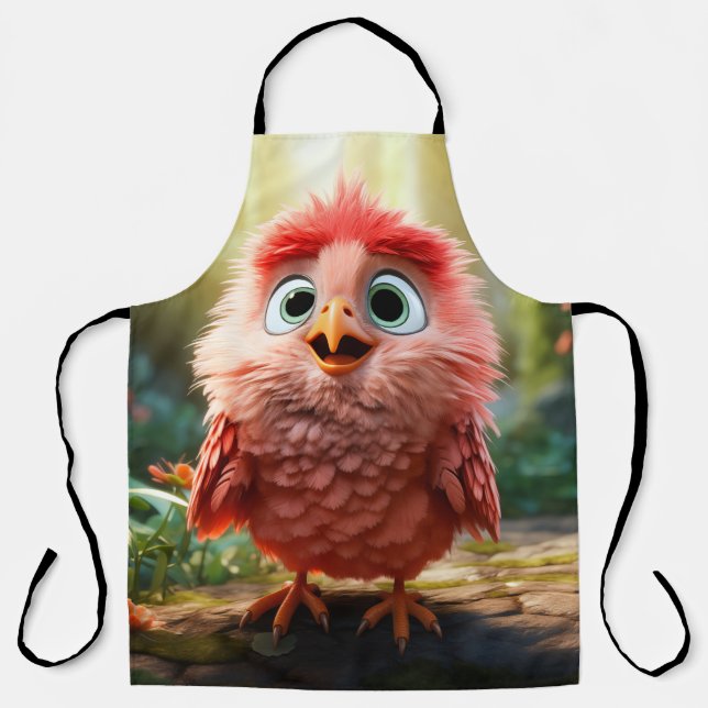 Tablier Parker - Le Cardinal Rouge Chick (Recto)