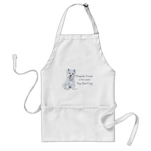 Tablier Paroles de sagesse de Westie