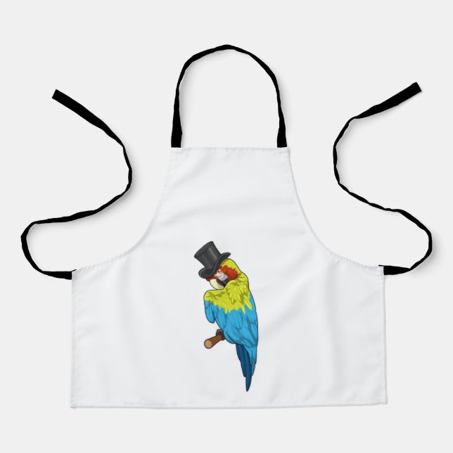 Tablier Parrot with Cylinder (Recto)