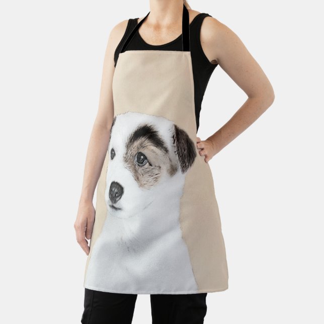 Tablier Parson Jack Russell Terrier Peinture - Chien Art (Insitu)