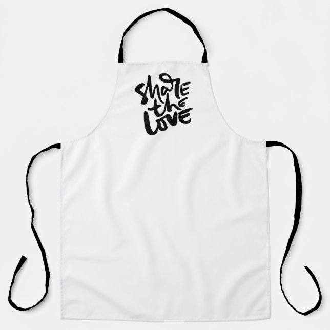 Tablier Partager Love Art Citation Art Motivational Art Lo (Recto)