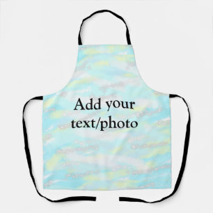 Tablier Parties scintillant pastel simple coloré ajouter v