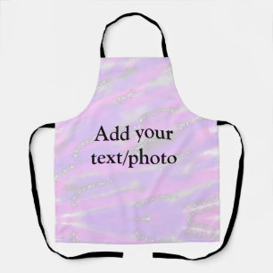 Tablier Parties scintillant pastel simple coloré ajouter v