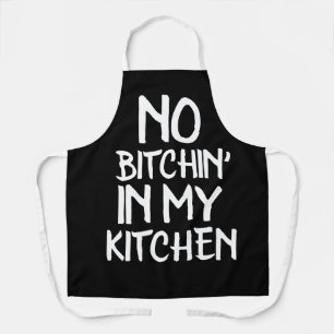 Tablier PAS DE BITCHIN DANS MA CUISINE Funny Apron