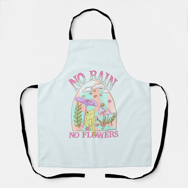 Tablier Pas de pluie, pas de fleurs | Inspirer Floral & Ch (Recto)