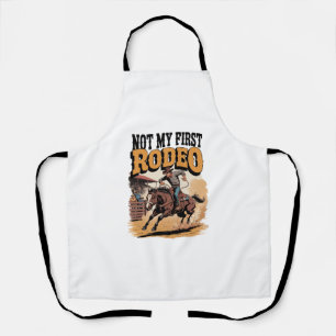 Tablier Pas mon premier Rodeo Horse pays Western