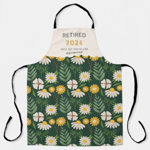 Tablier PAS Mon problème Plus Drôle cadeau de retraite