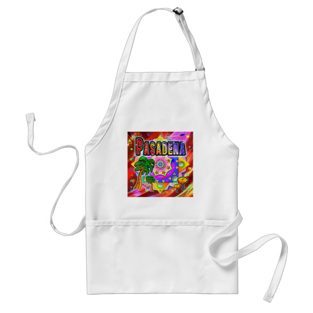 Tablier Pasadena Tropical Friends Apron (Devant)