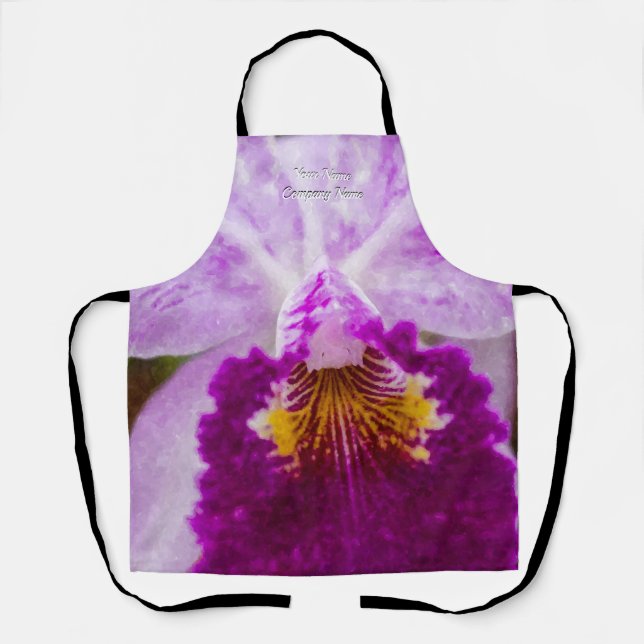 Tablier Passion violette (Recto)
