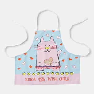 Tablier Passover Ballet Cat Apron