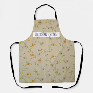 Tablier Pastel Floral Apron personnalisé