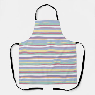 Tablier Pastel Stripe Pattern