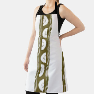 Tablier Pastèque Luxe Rayures Jacquard