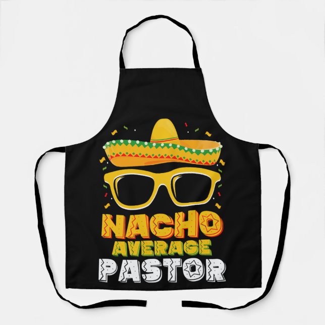 Tablier Pasteur pas moyen Nacho Cinco de Mayo (Recto)
