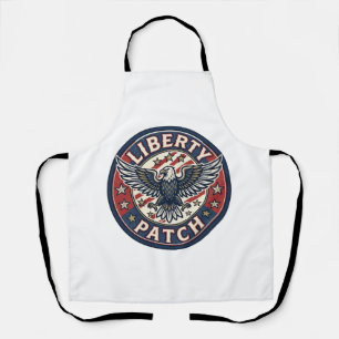 Tablier Patch de liberté patriotique Broderie