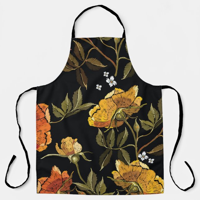 Tablier Patchwork Gentl : dessin manuel (Recto)