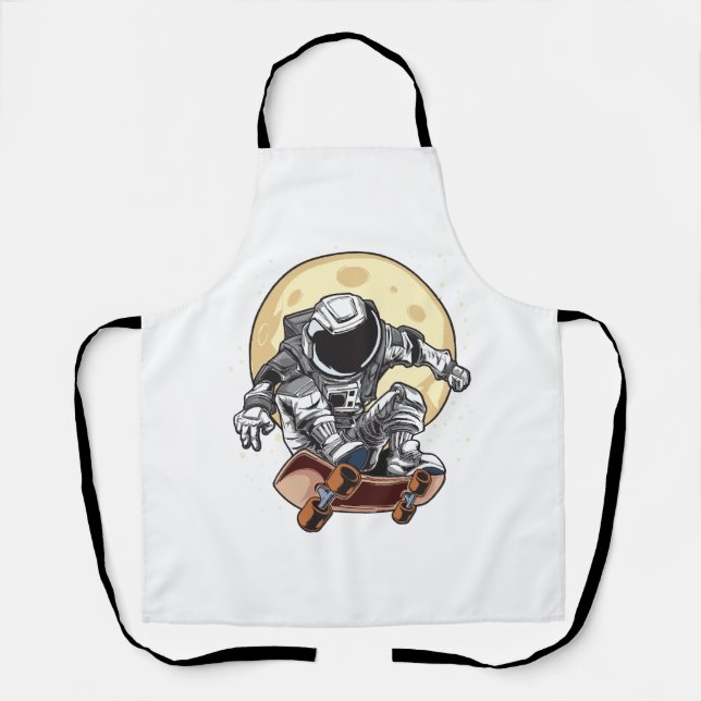 Tablier Patin Astronaute (Recto)