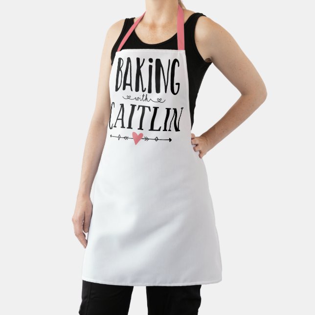 Tablier pâtisserie personnalisée avec cadeau de nom pour e (Insitu)