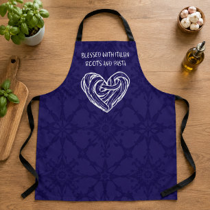 Tablier Patrimoine de pâtes italiennes bénies Fierté de co