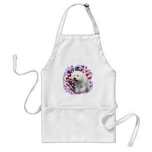 Tablier Patriote de West Highland White Terrier
