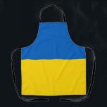 Tablier Patriotic Ukraine<br><div class="desc">Drapeau patriotique de l'Ukraine.</div>