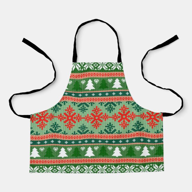 Tablier Patters de Christmas (Recto)