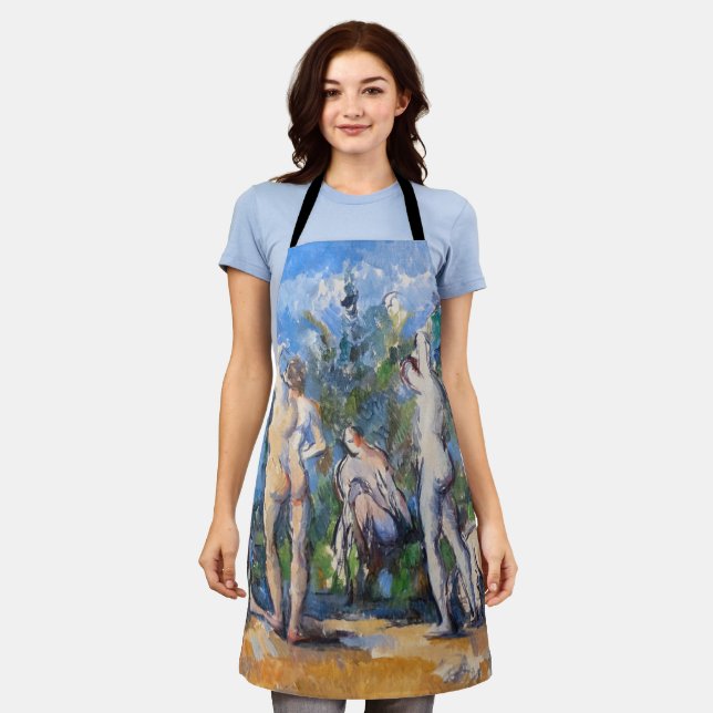 Tablier Paul Cezanne - Cinq Bathères (Porté)
