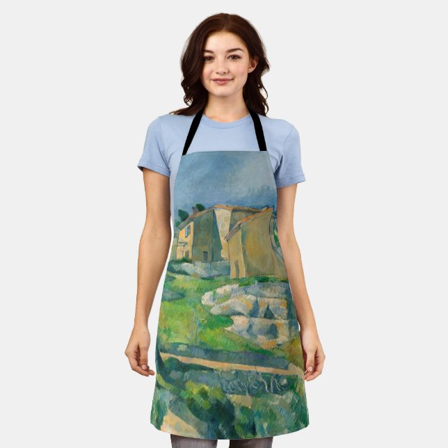 Tablier Paul Cezanne - Maisons en Provence, Vallée du Riau (Porté)