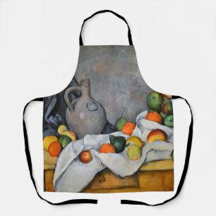 Tablier Paul Cezanne - Rideau, Cruchon et Compotier
