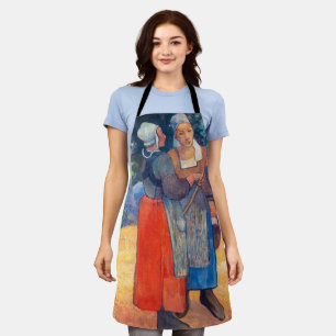 Tablier Paul Gauguin - Paysannes Bretonnes