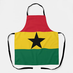 Tablier Pavillon du Ghana sur toute la surface d'impressio