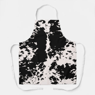 Tablier Pays tendance Western Cow Motif
