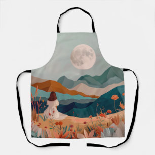 Tablier Paysage Abstrait de Boho (21)