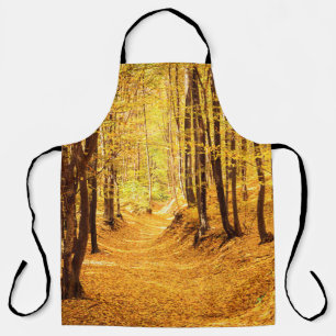Tablier Paysage forestier d'automne