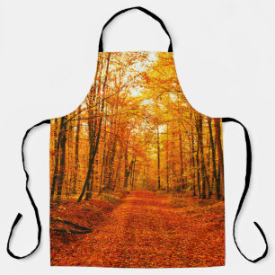 Tablier Paysage pittoresque du Chemin d'Automne