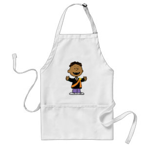 Tablier Peanuts Franklin Halloween Vampire