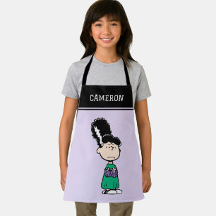 Tablier Peanuts Lucy Mariée de Frankenstein Halloween