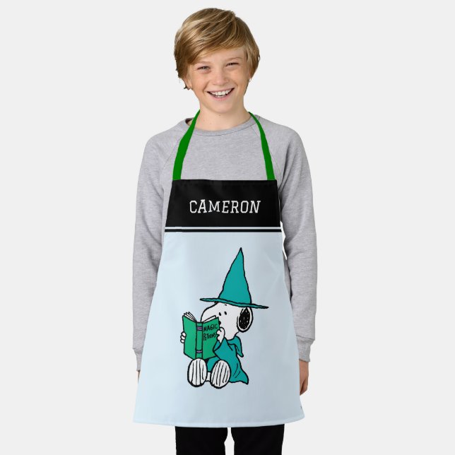 Tablier Peanuts Snoopy Potions Magiques Halloween (Porté)