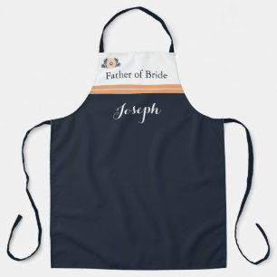 Tablier Pearl Black Watusi Taca Mariage Père Bride Apron