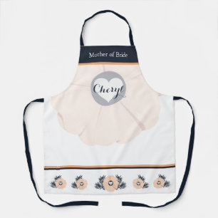 Tablier Pearl Black Watusi Tacao Mère de la mariée Apron