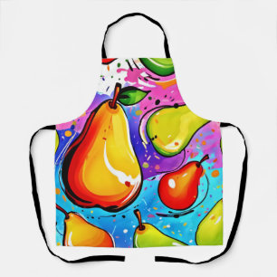 Tablier Pears Pop Art