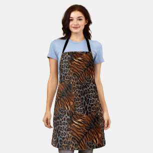 Tablier Peau de tigre léopard tendance