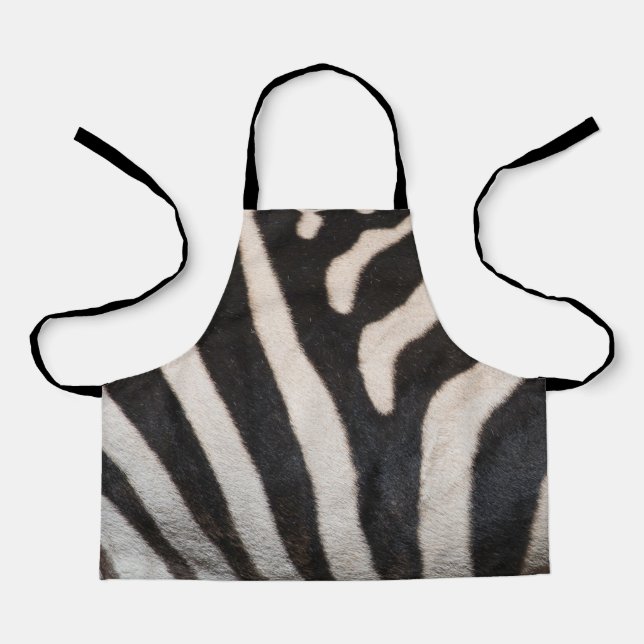 TABLIER PEAU ZEBRA (Recto)