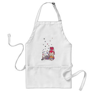 Tablier PEBBLES™ Coeur pourpre