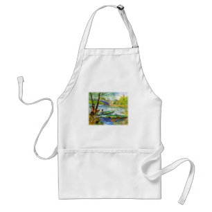 Tablier Pêche au printemps Vincent van Gogh